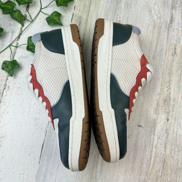 Madewell Court Sneakers Leather and Mesh Casual Athleisure Tennis Shoes Size 6.5 - Picture 3 of 8